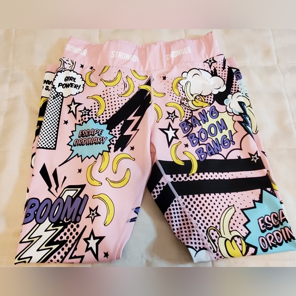 ICE CREAM Womens Leggings, Motivation themed Size Large - Picture 5 of 7
